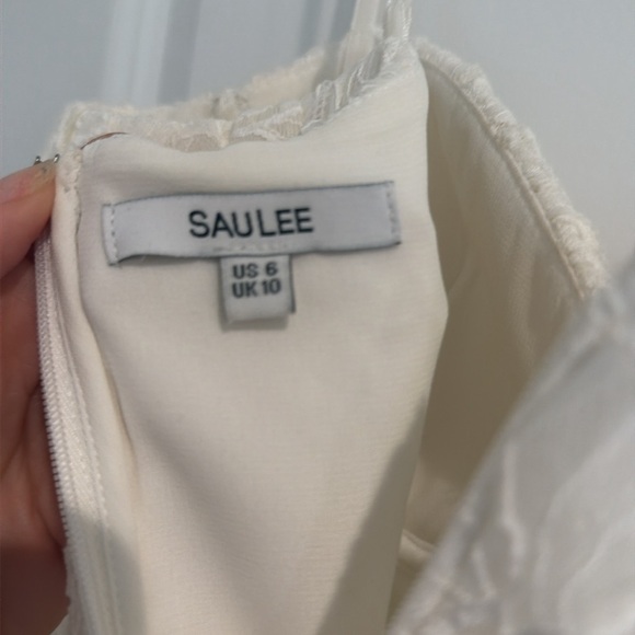 Sau Lee Selena Lace Long Evening Dress - Picture 8 of 8